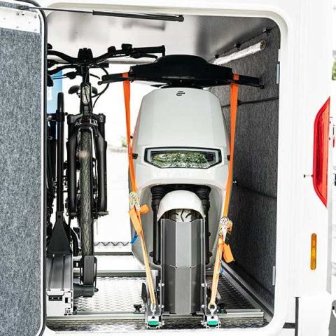 Roller Halterung Wohnmobil Heckgarage